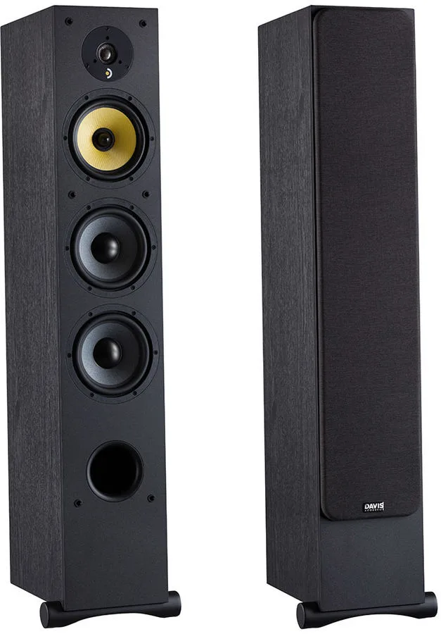 Davis Acoustics Ariane 7 Noir (la paire) Enceintes colonne