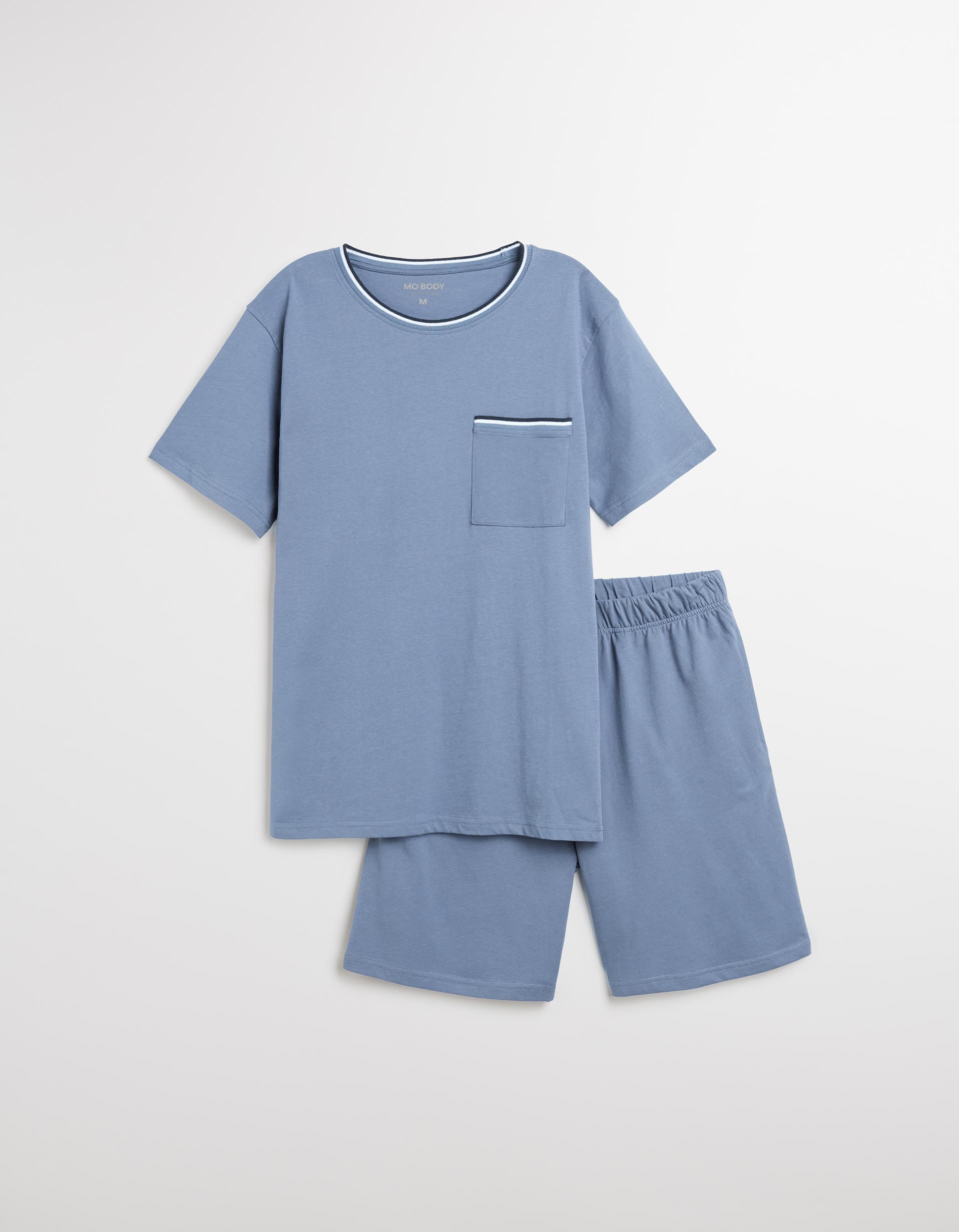 Pijama Jersey, Homem, Azul