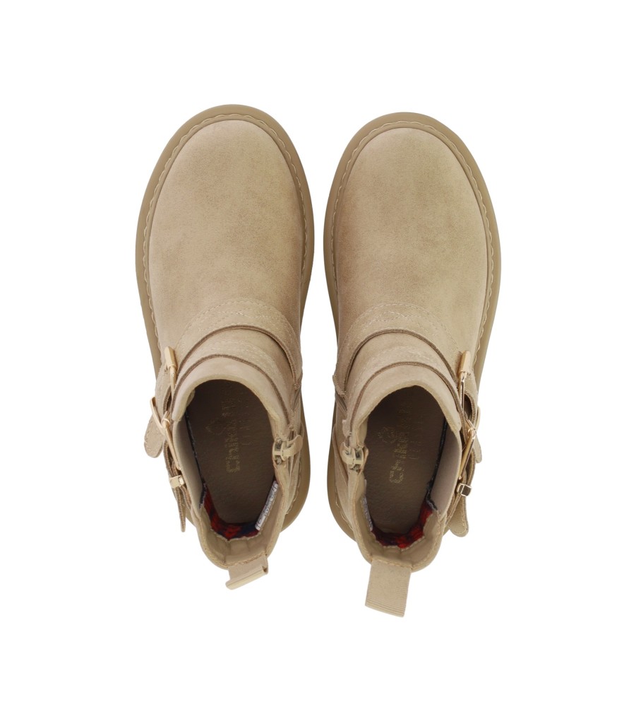 Botas infantis Chika10 Suíça 09 bege