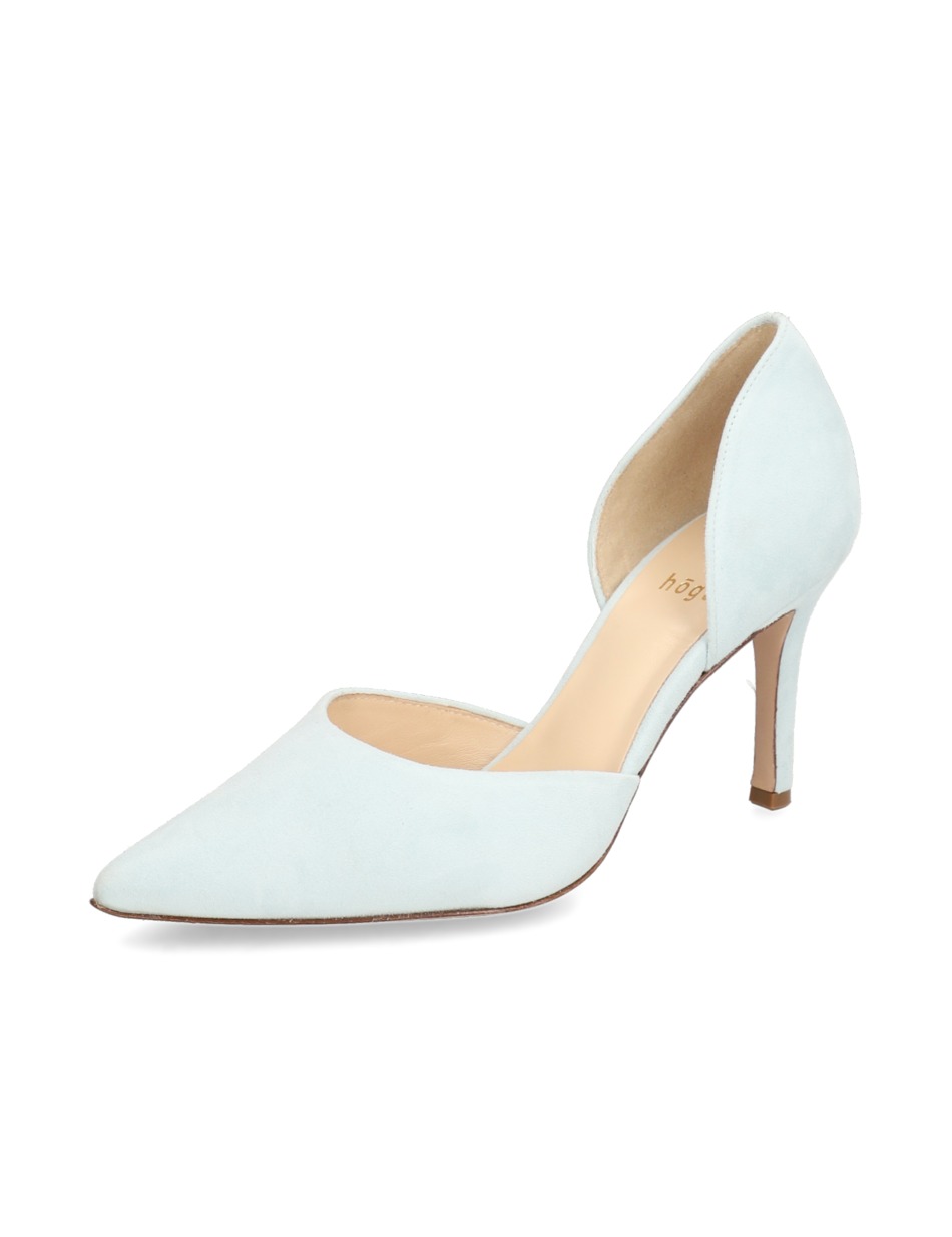 Veloursleder Pumps