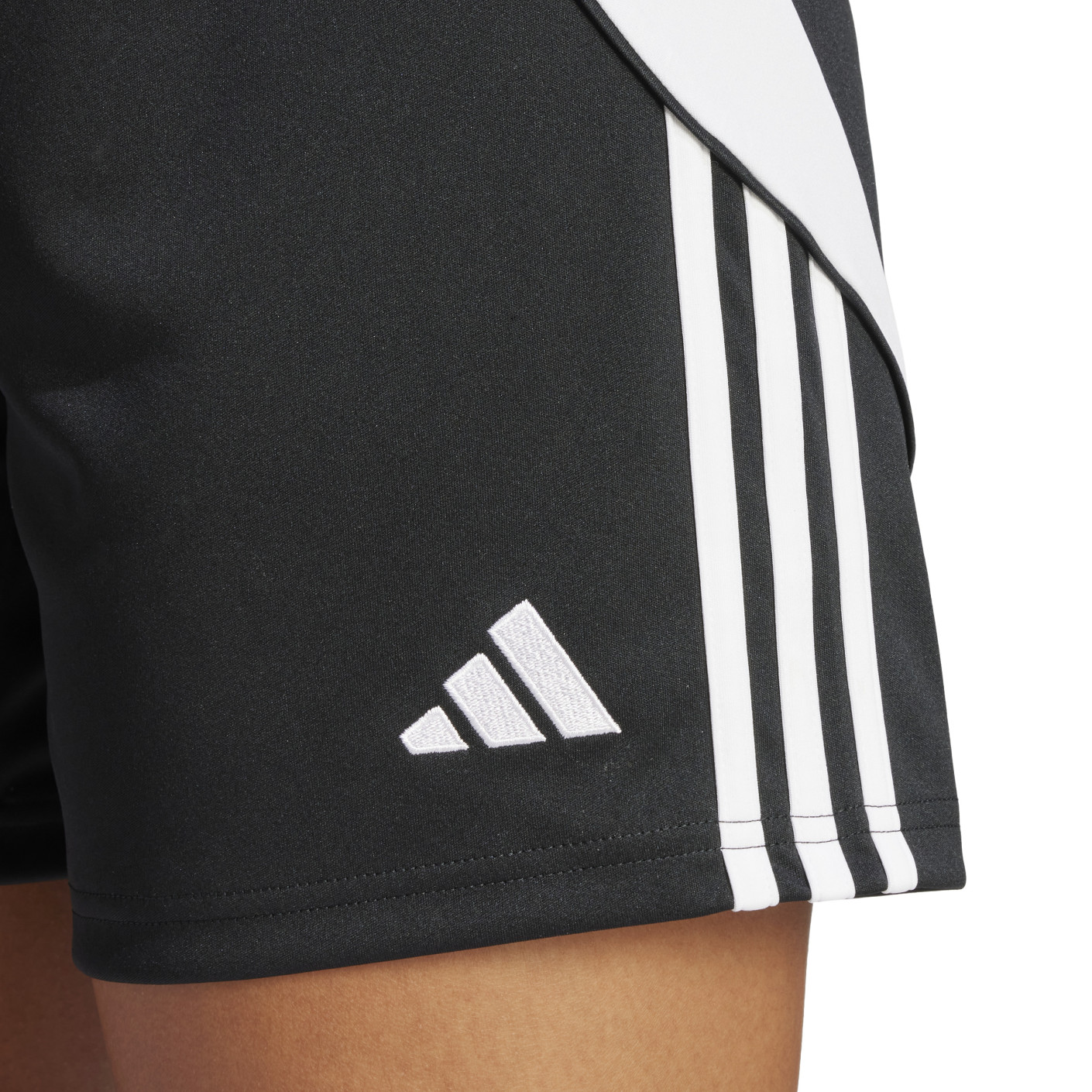 Adidas Tiro 24 Voetbalbroekje Dames Zwart Wit