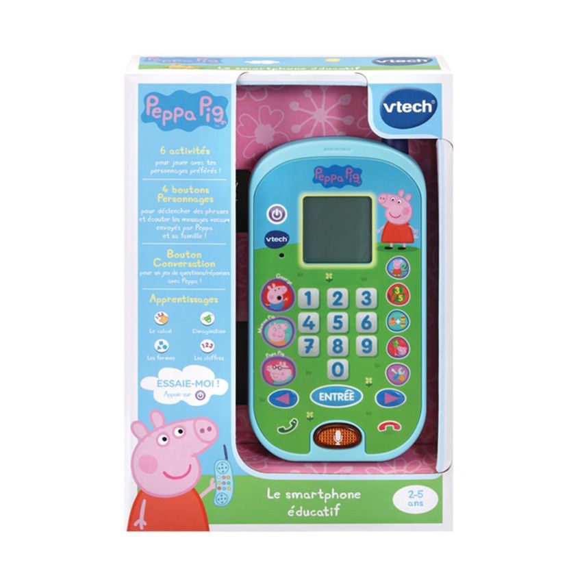Smartphone éductaif Peppa Pig - Ecru