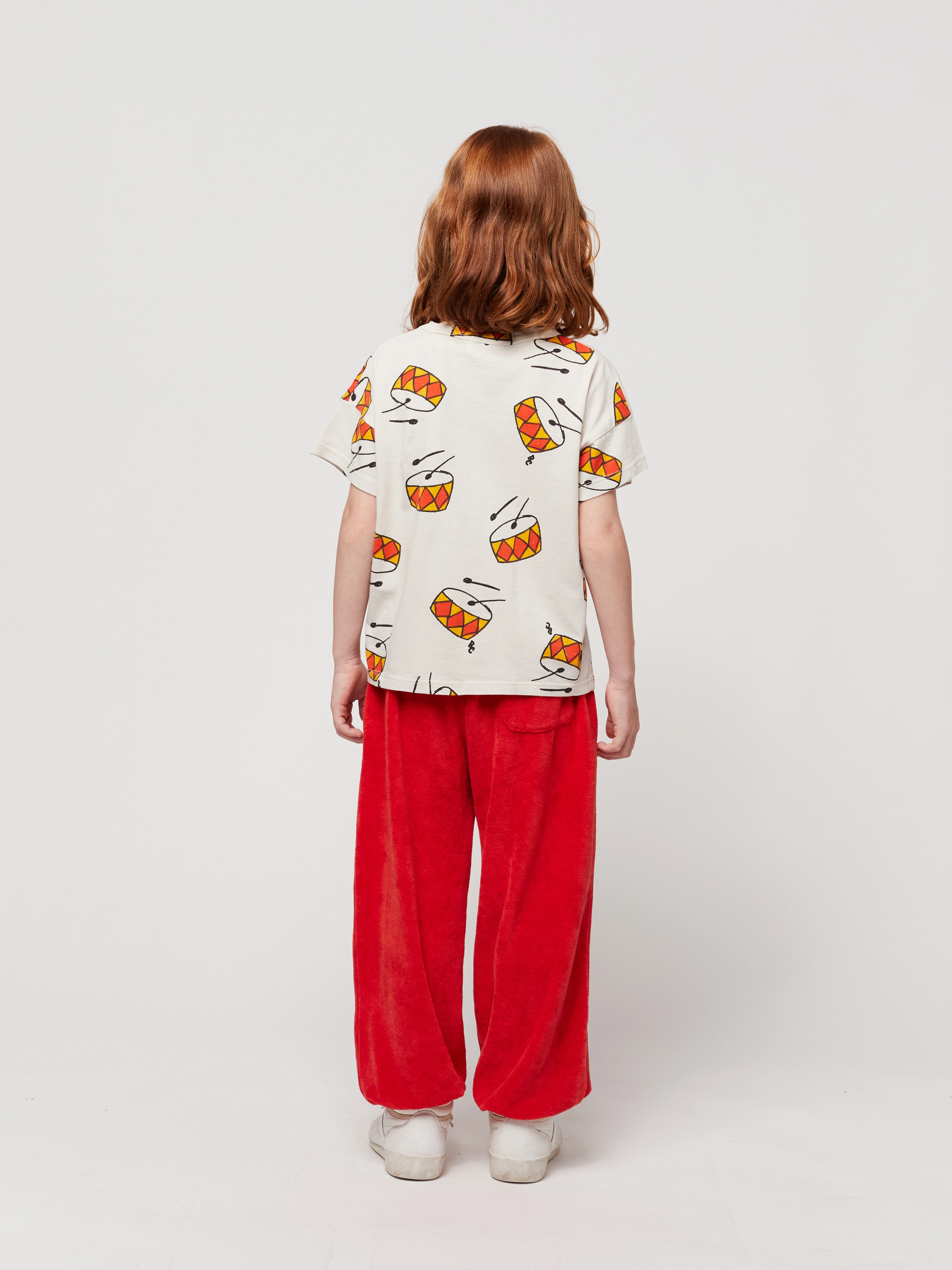 T-Shirts PLAY THE DRUM AOP in beige