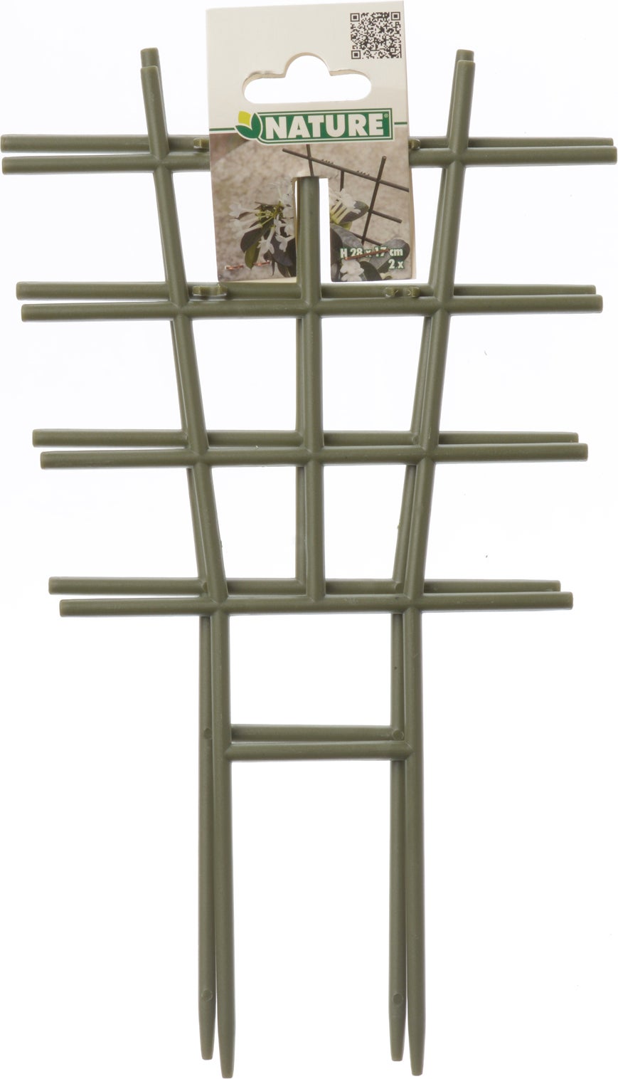 Nature kamerplantrekjes 28 x 17cm 2 stuks