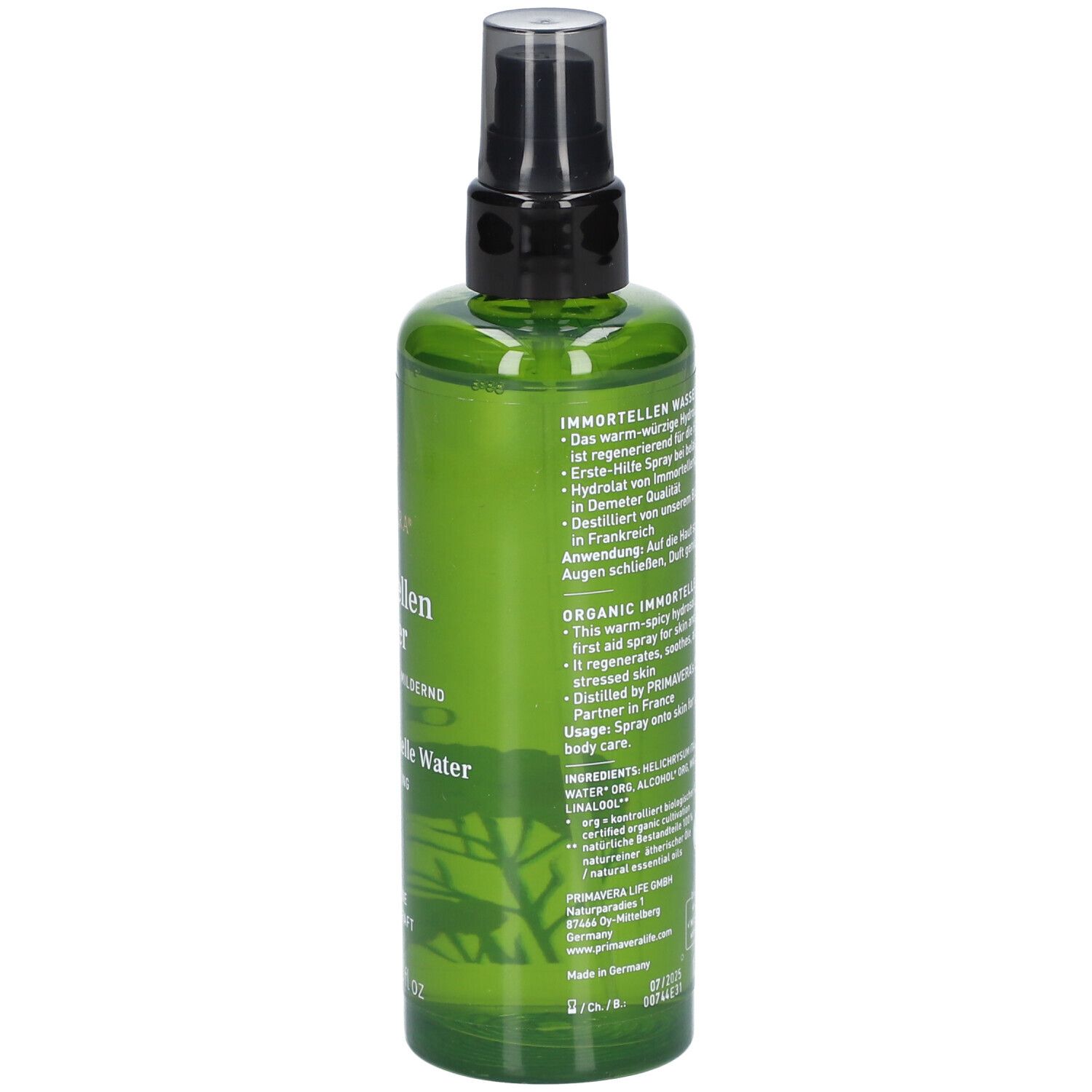 PRIMAVERA® Immortellen Wasser