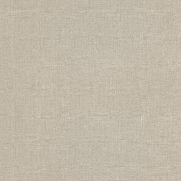 Vliesbehang Chenille taupe/goud (dessin 106749)