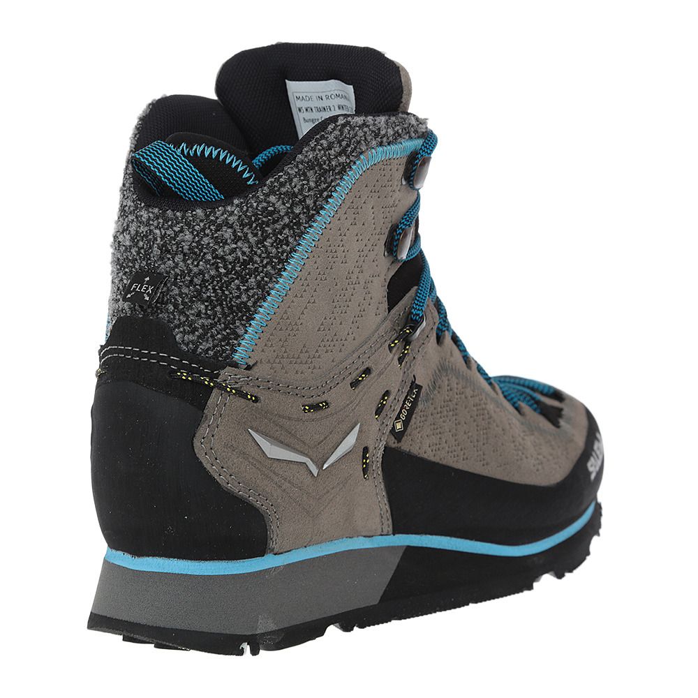 Salewa WS MTN TRAINER 2 WINTER GTX - Chaussures alpinisme Femme bungee cord/delphinium