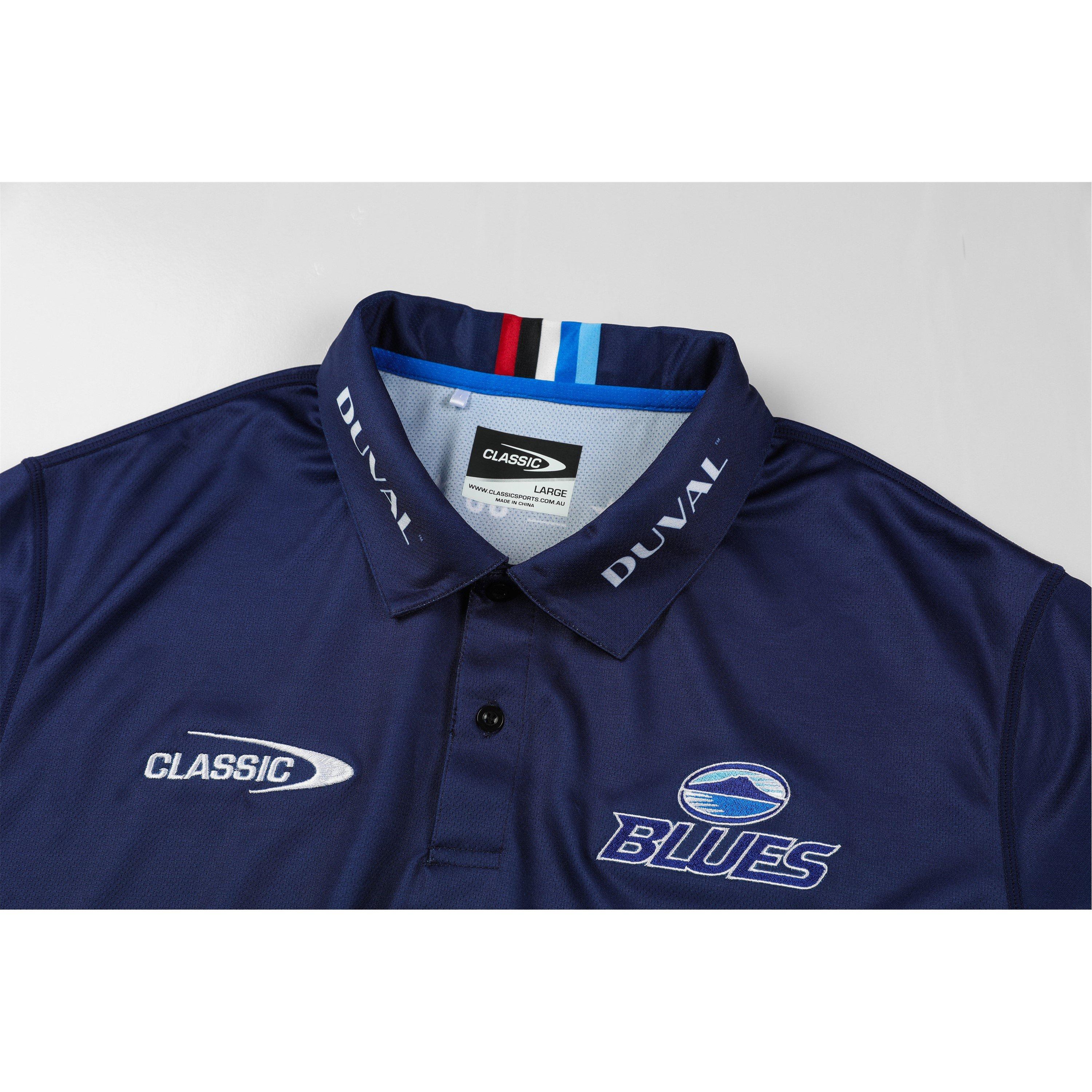 Classic Sportswear Blue Polo Sn42