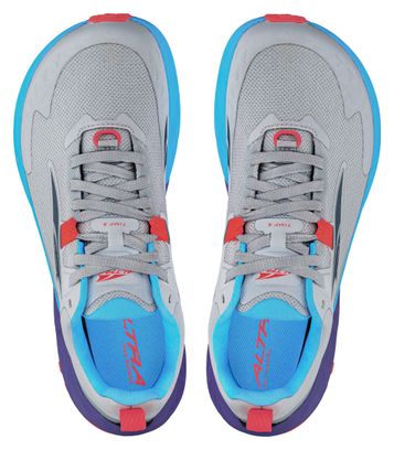 Chaussures Trail Altra Timp 5 GTX Gris/Bleu Femme