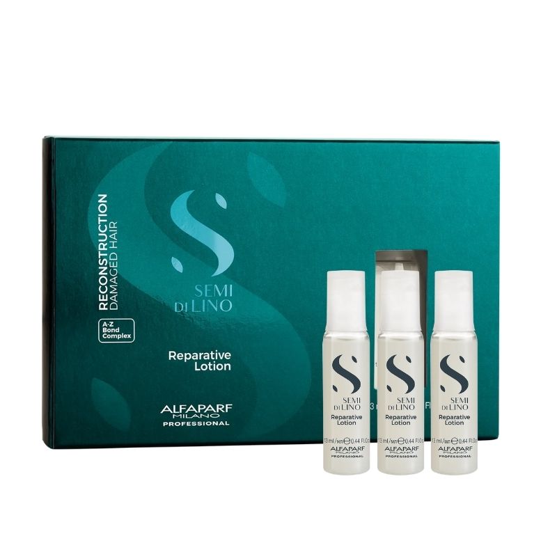 Lotion soin restructurante Reconstruction Semi Di Lino 6x13ml
