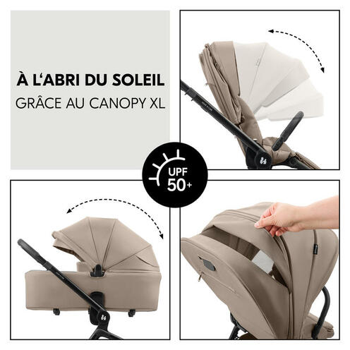 Poussette DUO Move N Care - Mocha - HAUCK
