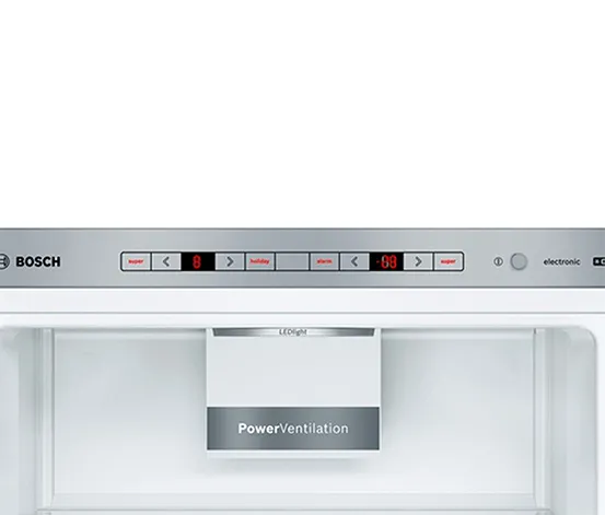 Bosch Kühl-Gefrierkombination »KGE398IBP« (201 x 60 cm), B (von A bis G)