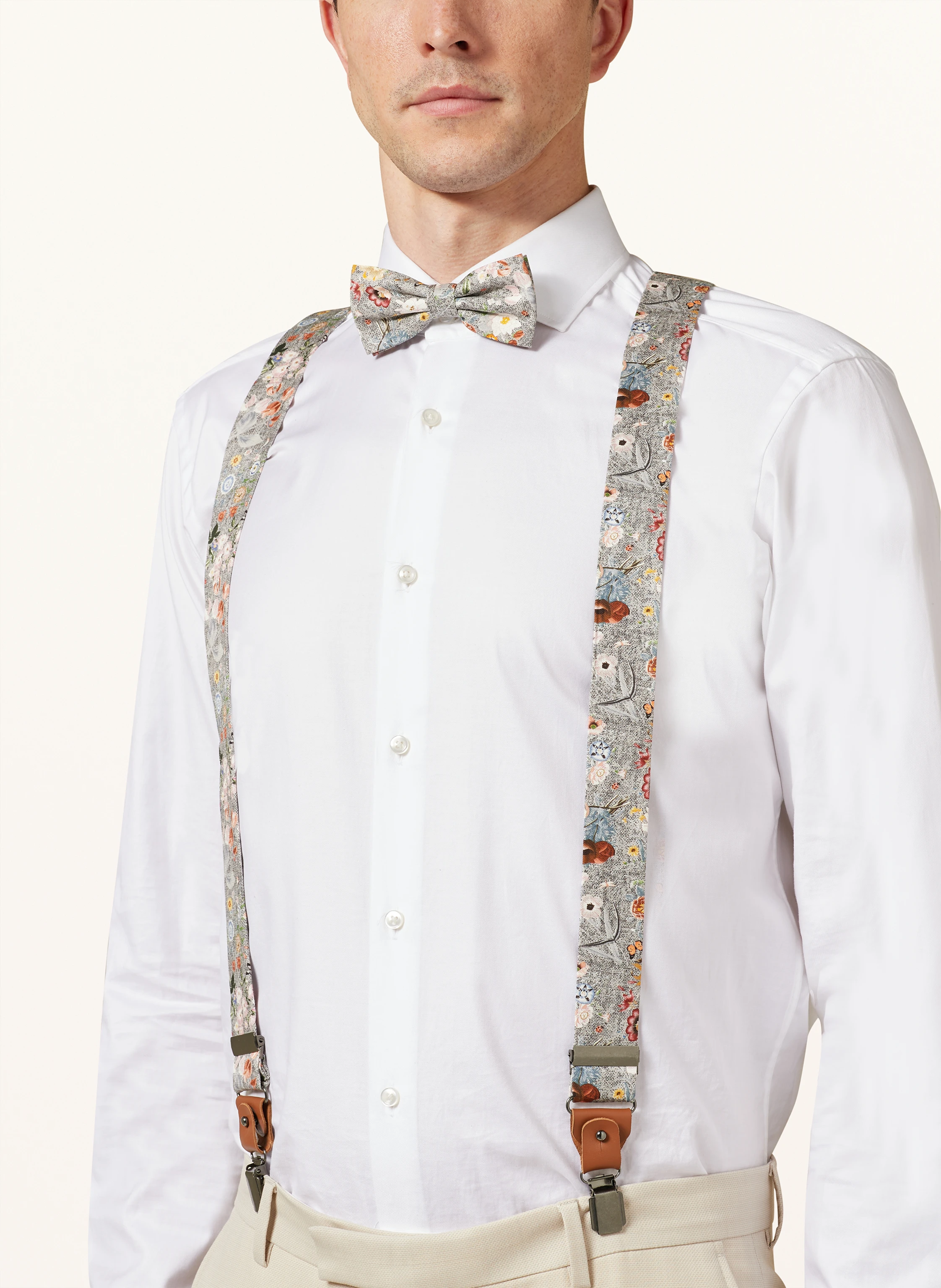 Prince BOWTIE Set: Hosenträger, Fliege und Einstecktuch