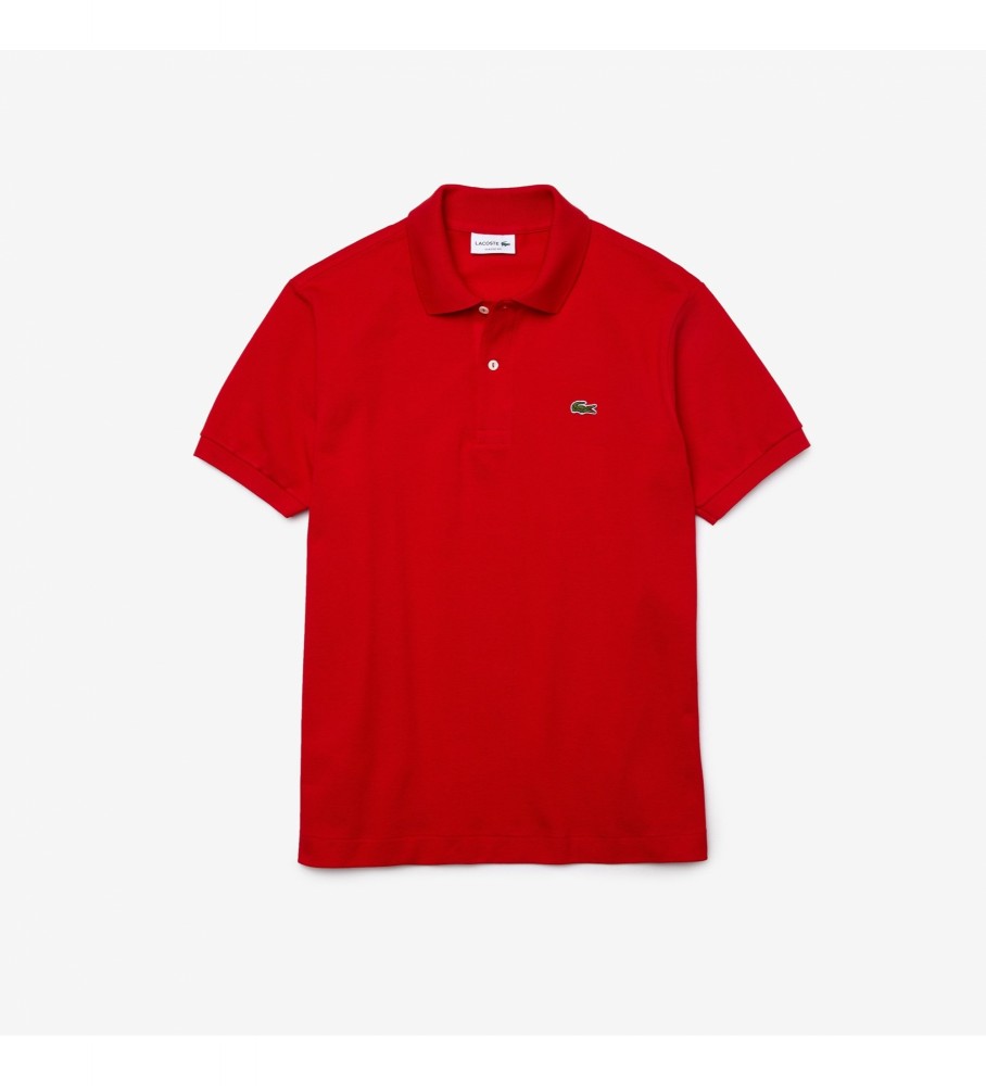 Lacoste Polo Classic Fit tamanho G 12.12 vermelha