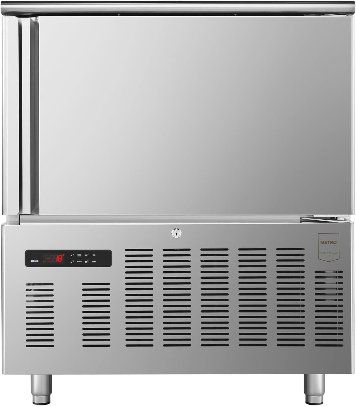 METRO Professional Schockfroster/Schnellkühler GBF4511BN, Edelstahl, 5 x GN 1/1 40 x 60 cm, silber