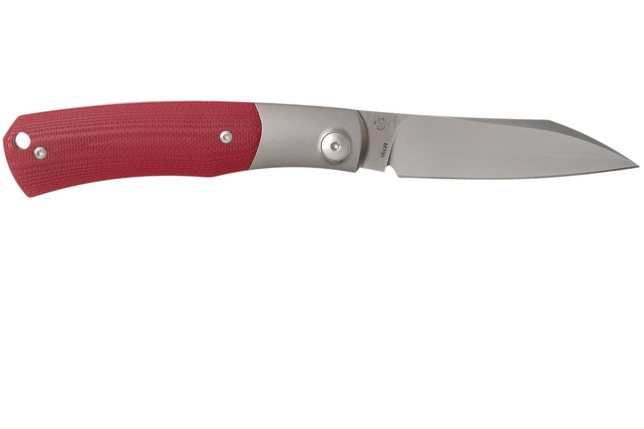 Viper Hug V5992GR Red G10 zakmes, Sacha Thiel design