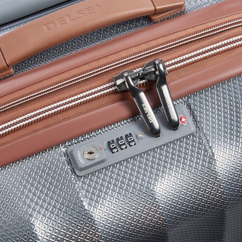 Valise rigide St-Tropez Extensible 76.5 cm Platinium
