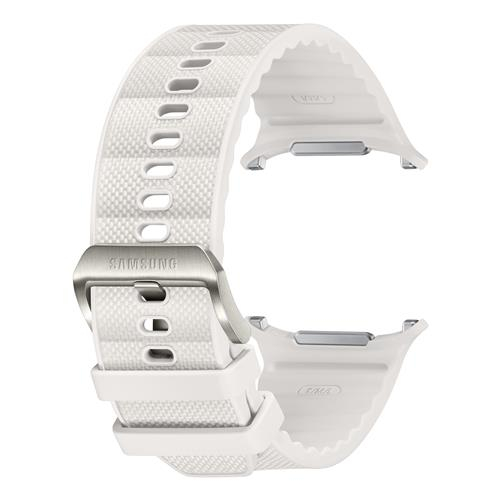Galaxy Watch Ultra (47mm) PeakForm Hybrid-Stoffarmband (ET-SBL70MWEGEU) - White Sand