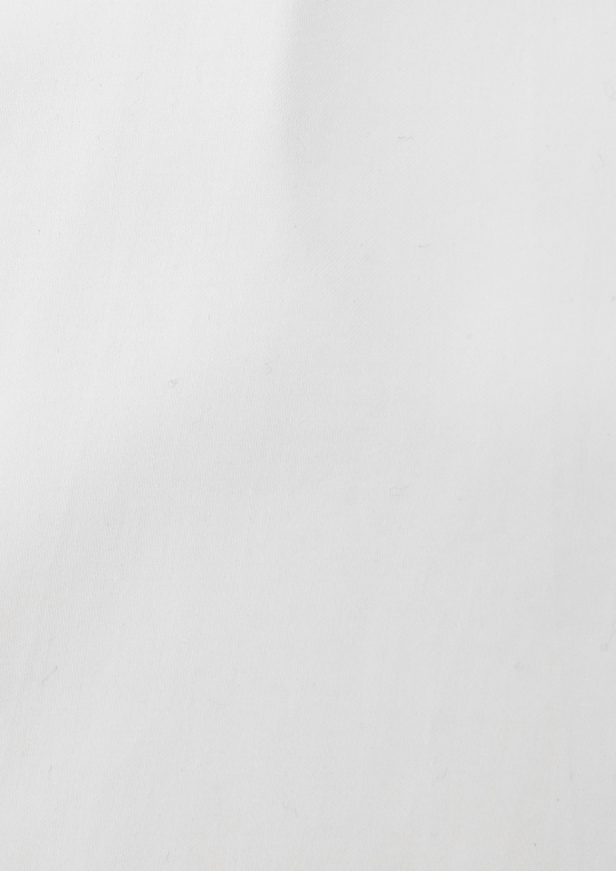 Chemise habillée Slim en coton sergé uni blanc