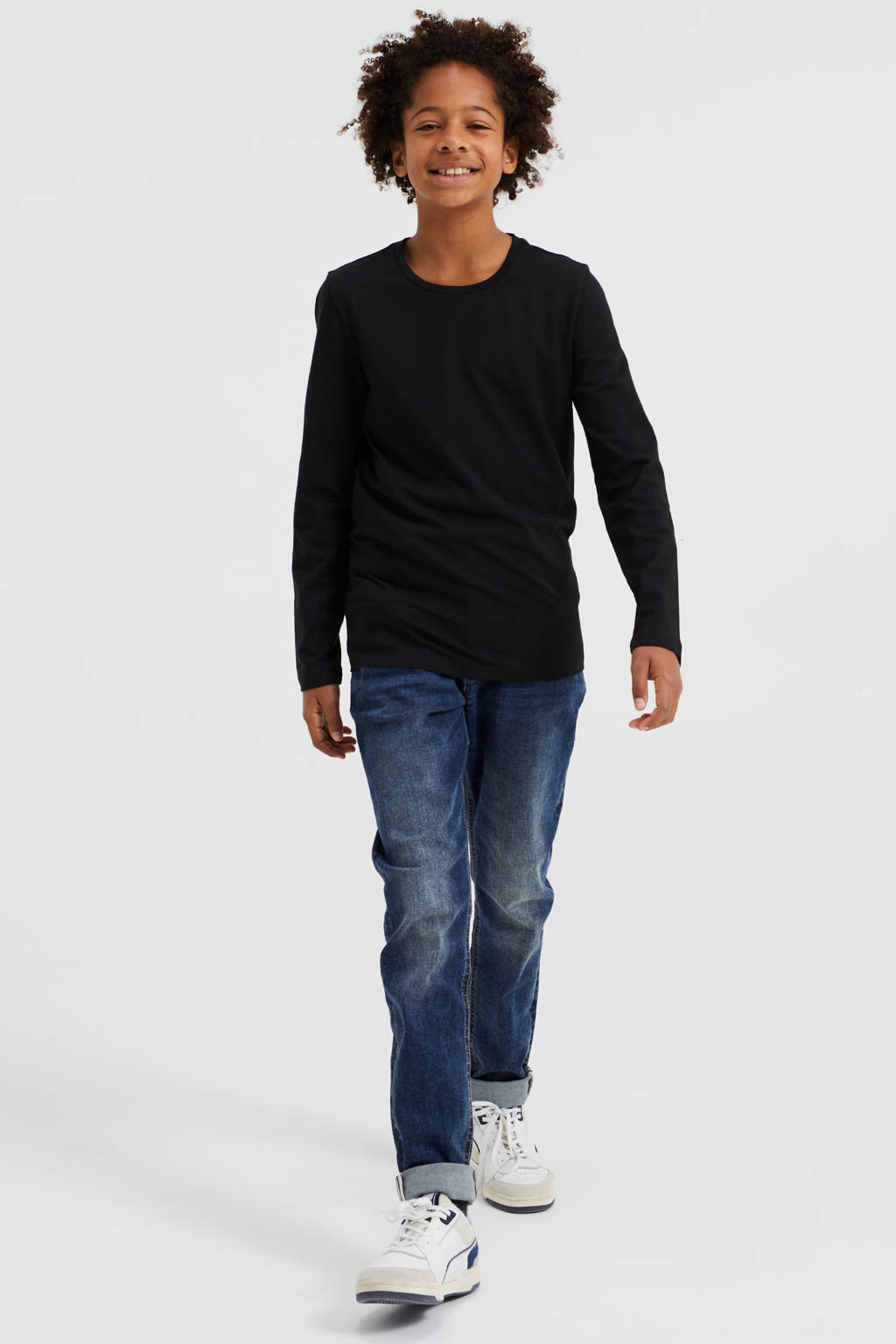 WE Fashion longsleeve zwart