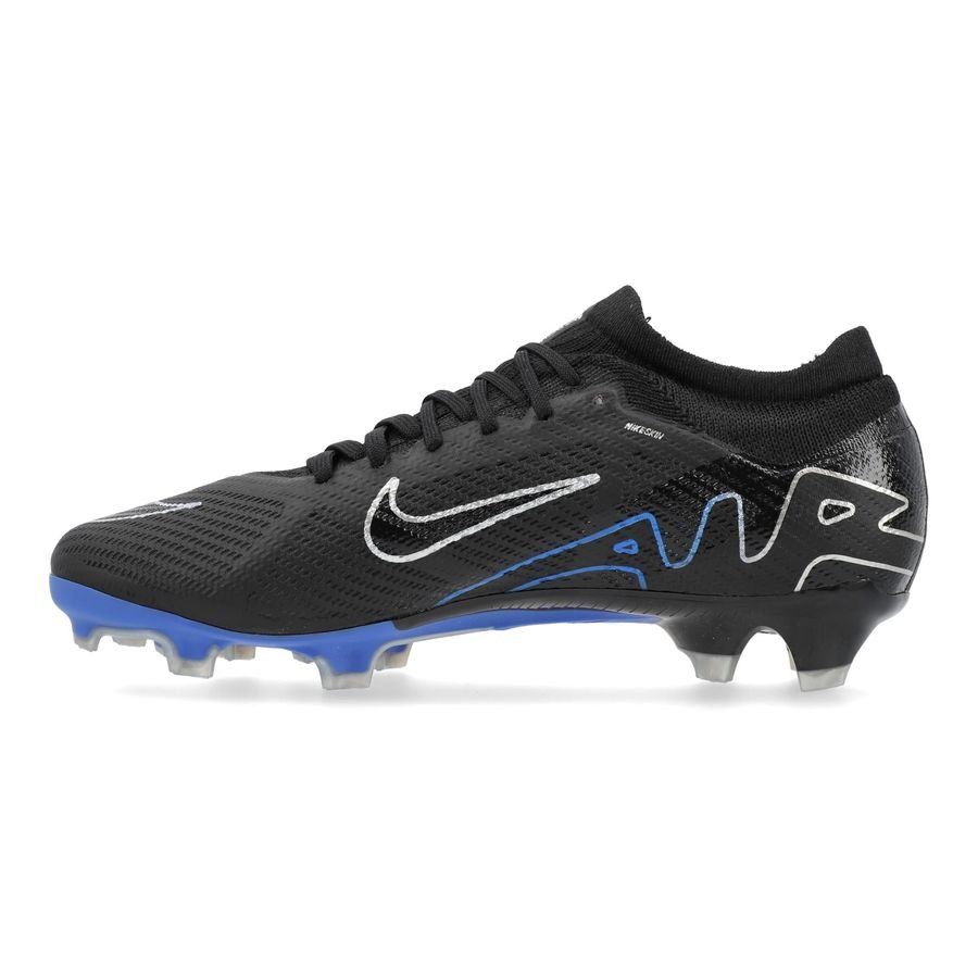 Nike Air Zoom Mercurial Vapor 15 Pro FG Shadow - Noir/Chrome/Bleu