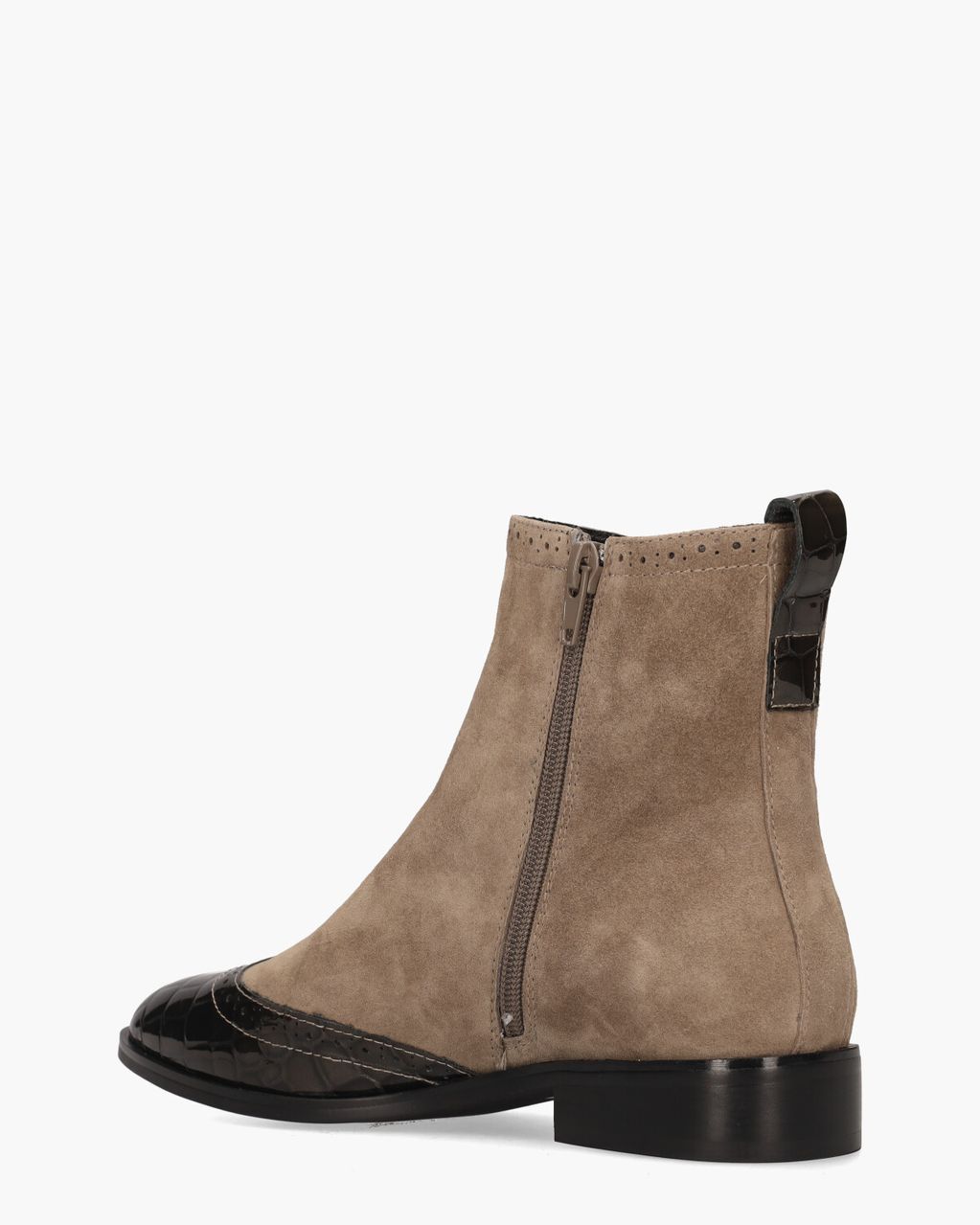 Di Lauro Sheralyn Taupe Dames Chelseaboots