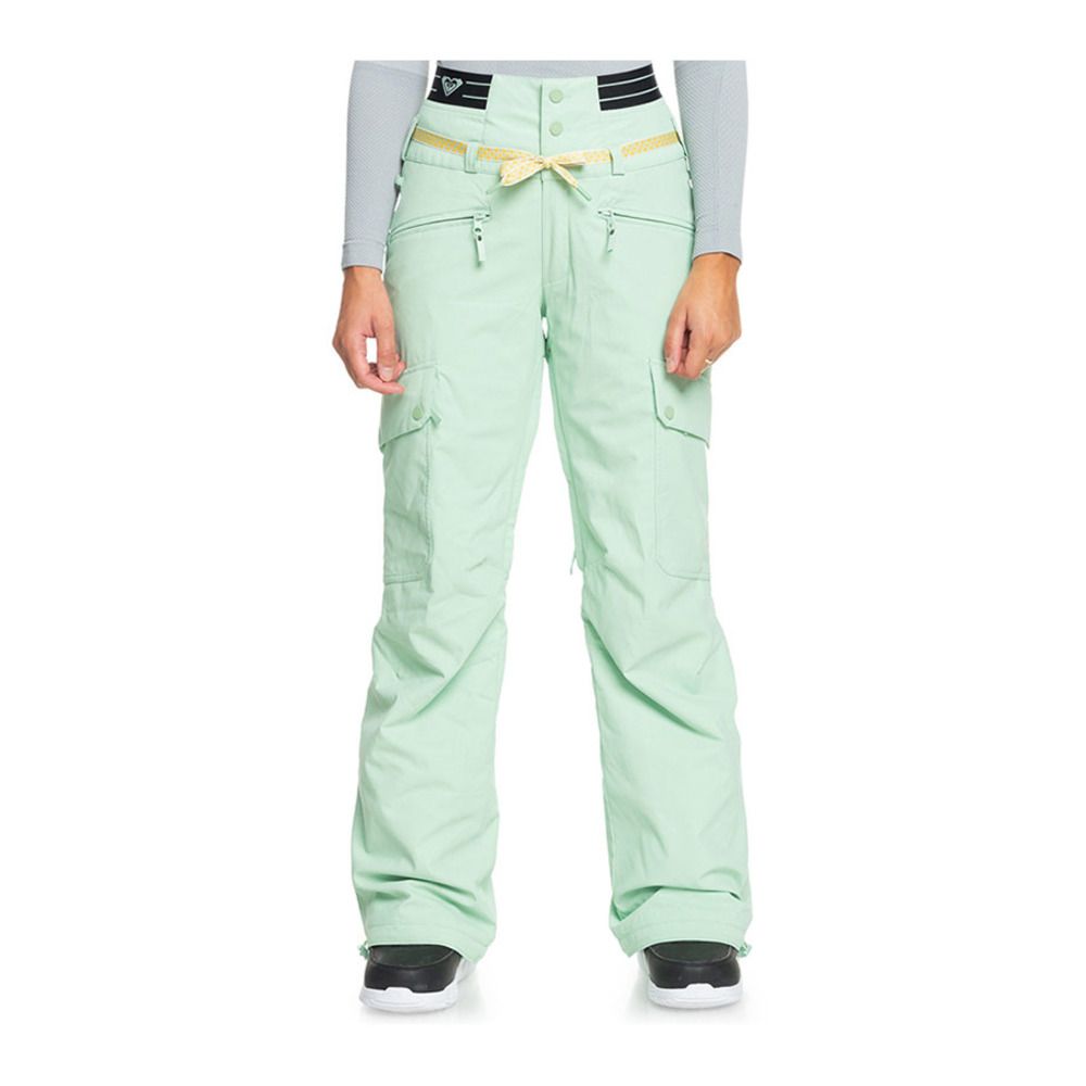 Roxy PASSIVE LINES - Pantalon ski Femme cameo green