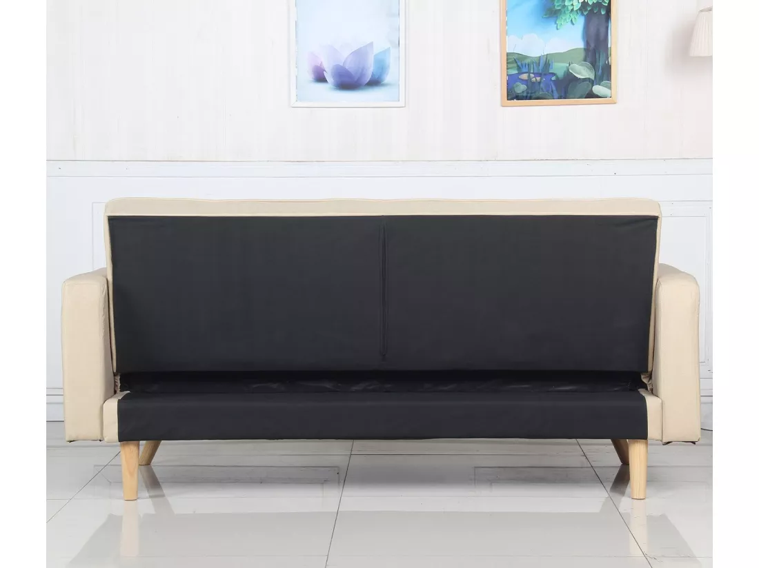 Canapé Convertible 3 Places Scandinave 