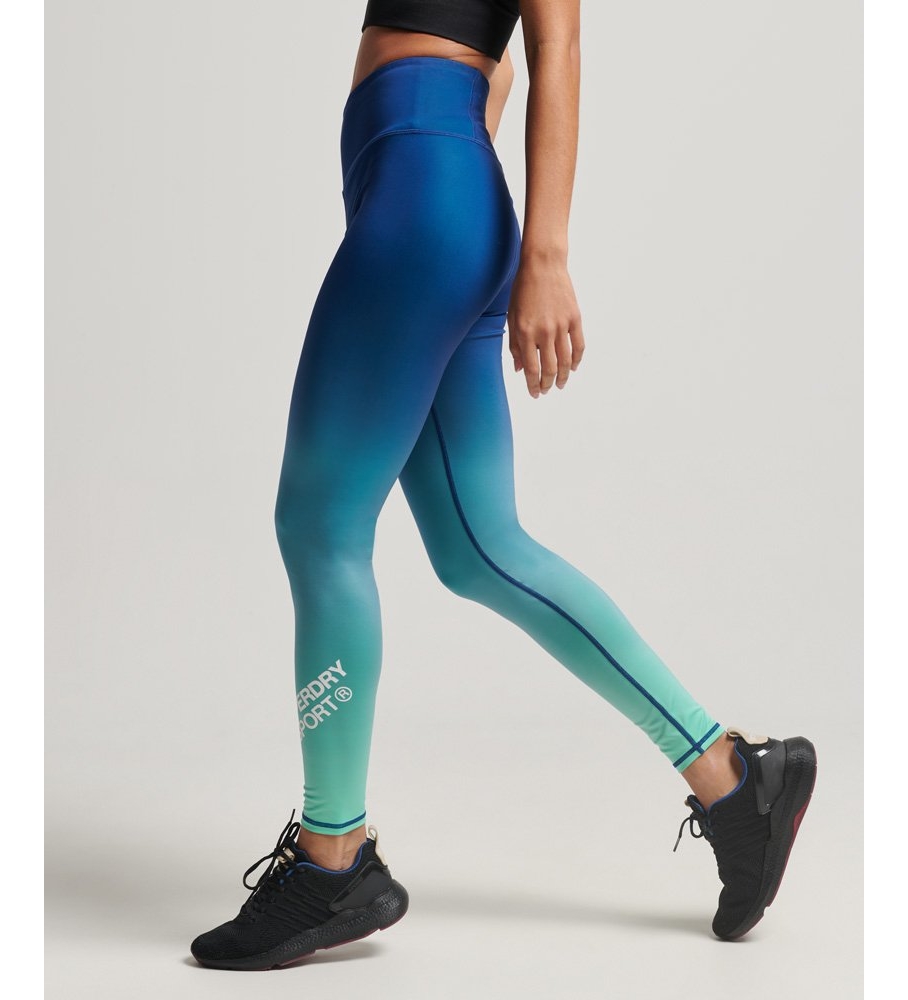 Leggings Superdry Training Essential azul