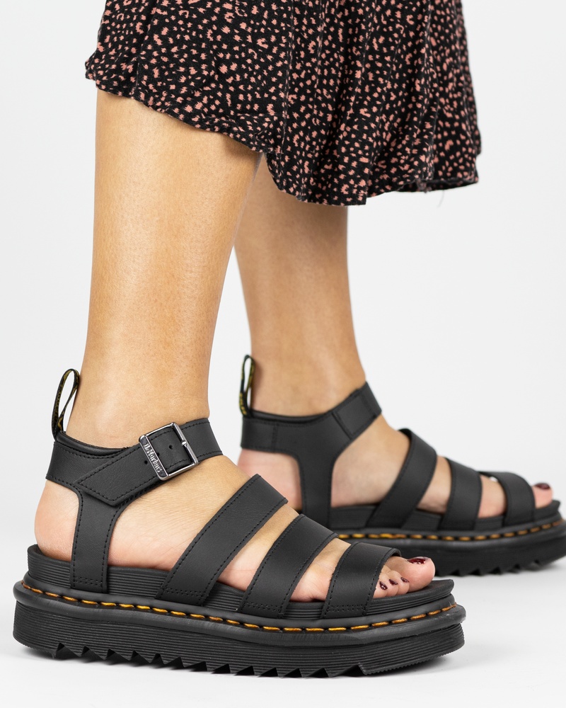 Dr. Martens Blaire Sandalen  - zwart