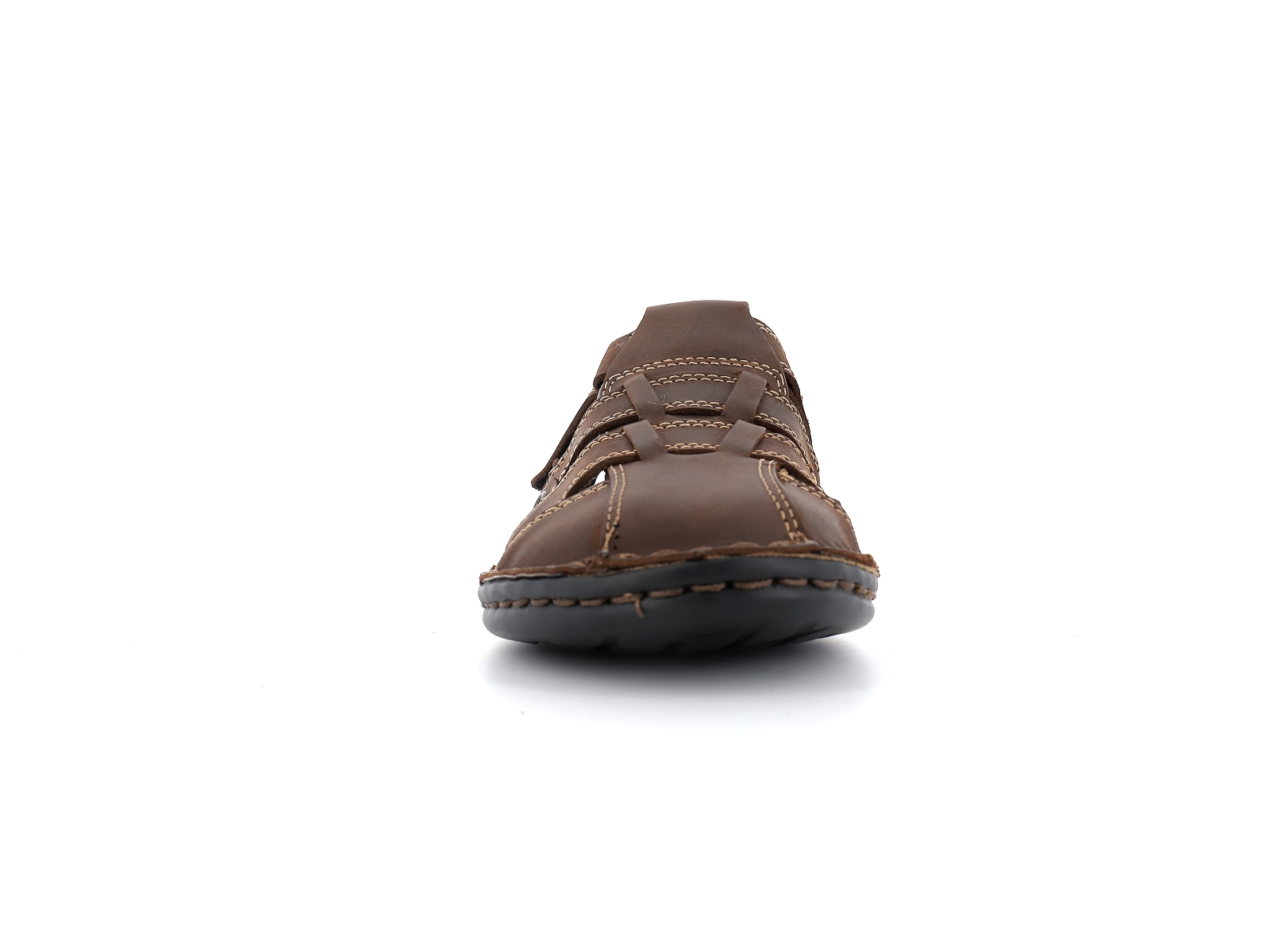 Tbs-BASSOA Cuir gras Marron Foncé