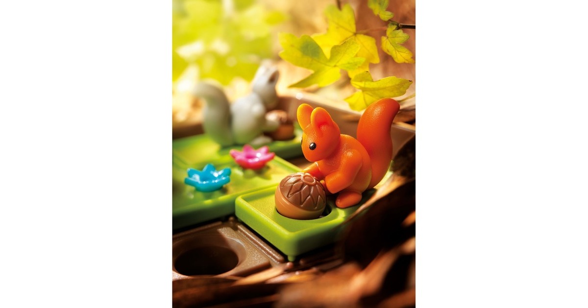 SmartGamesSquirrels Go Nuts! Denkspel  (Nederlands, 1 speler, Vanaf 6 jaar, 60 opdrachten)