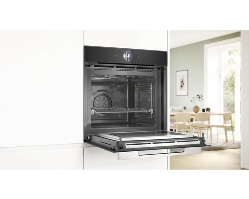 Bosch combi-oven met magnetron (zonder kookplaat) HMG776NB1, bruikbare inhoud 67 l