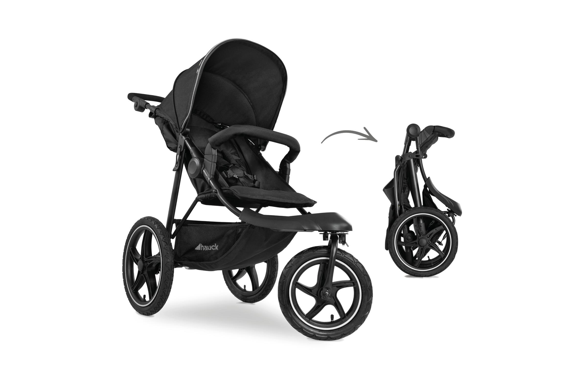 Buggy Runner 2 Black<br>Sportkinderwagen Runner 2, Schwarz