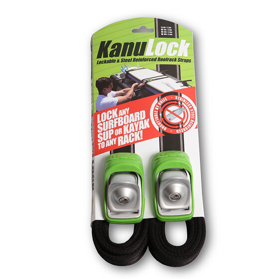 FCS 2.5m / 8 Ft Kanulock abschlie bare Spanngurte