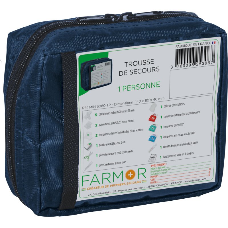 Trousse de secours Multirisques individuelle