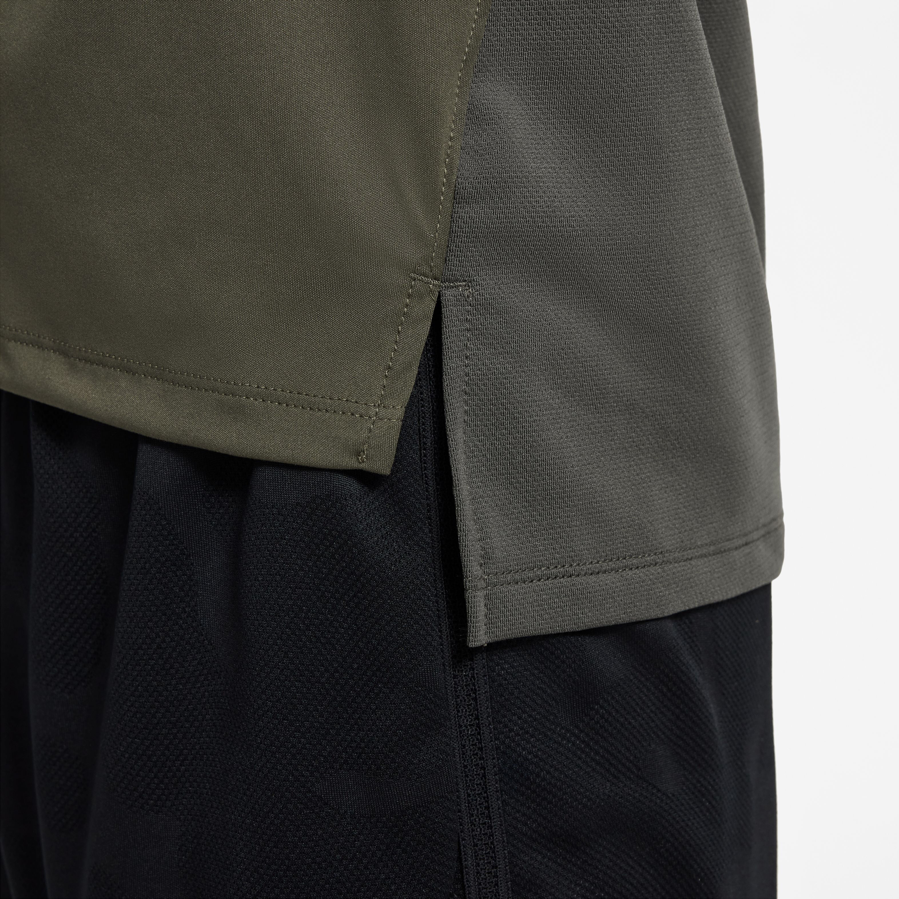 Nike Dri-Fit Multi Tech Maillot De Course Garçons - Kaki