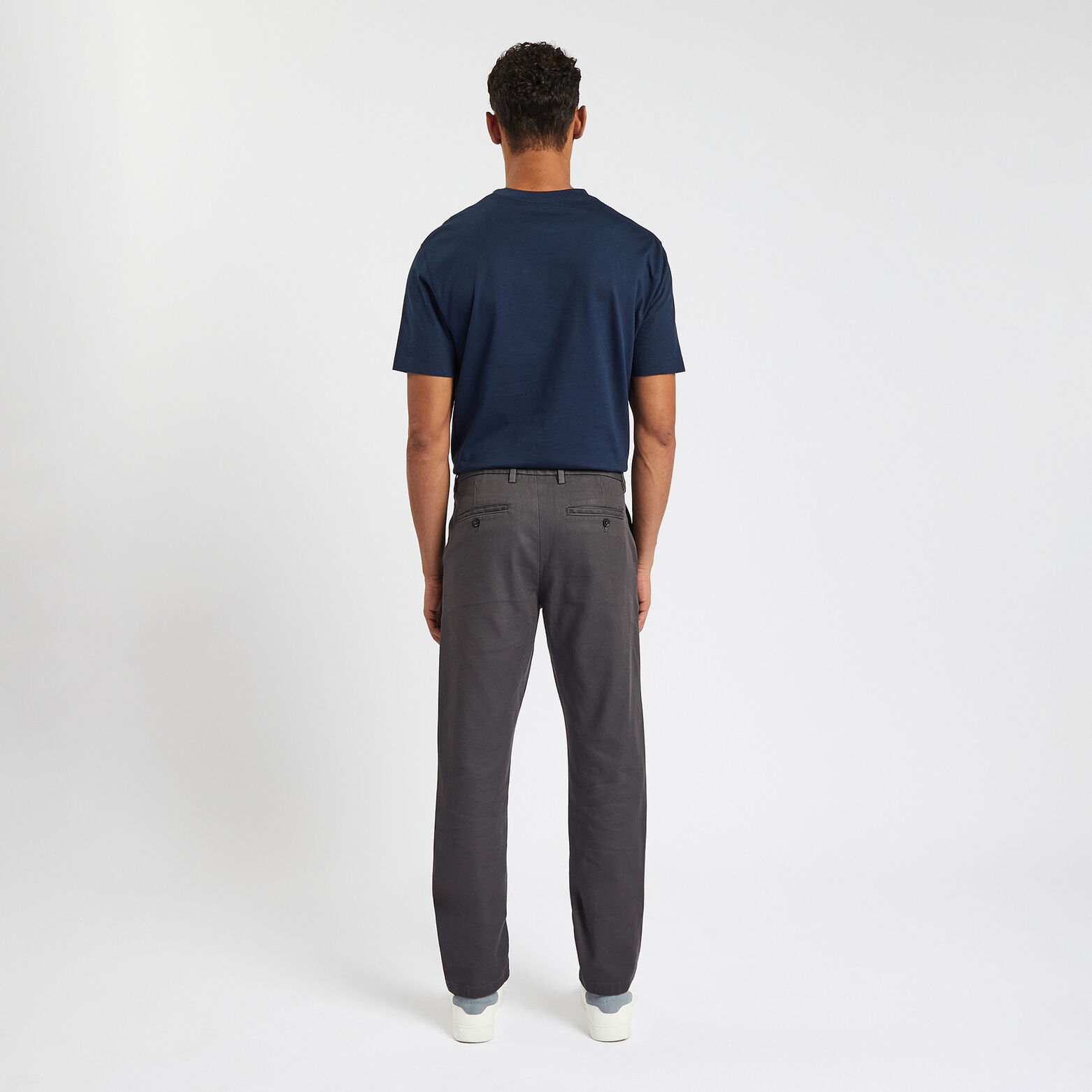 Pantalon chino slim urbain 'le parfait by JULES' Gris moyen
