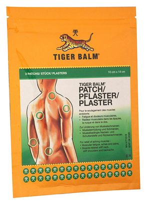 Patchs anti-douleur Baume du Tigre 10x14cm - 3 patchs