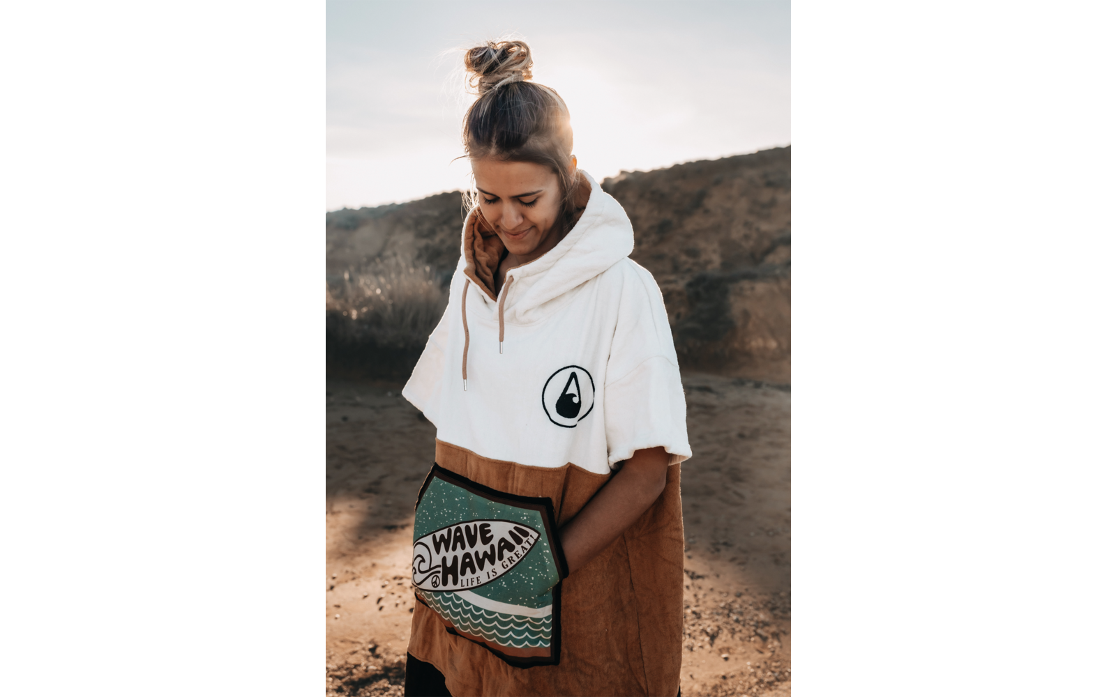 Wave Hawaii Strandponcho Campeche Unisex S-M