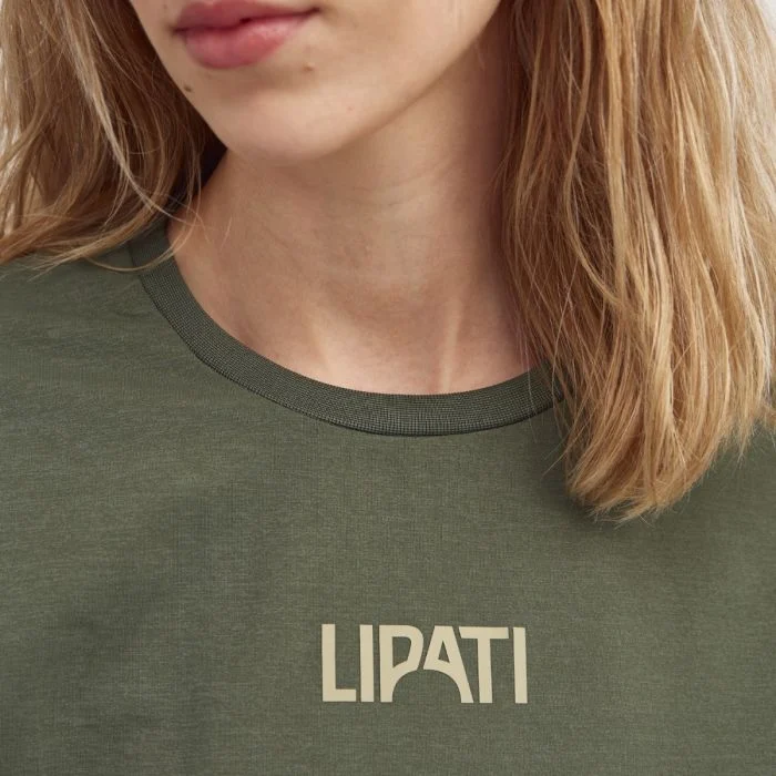 Lipati Dame T-shirts Not For Running SS Tee Grøn