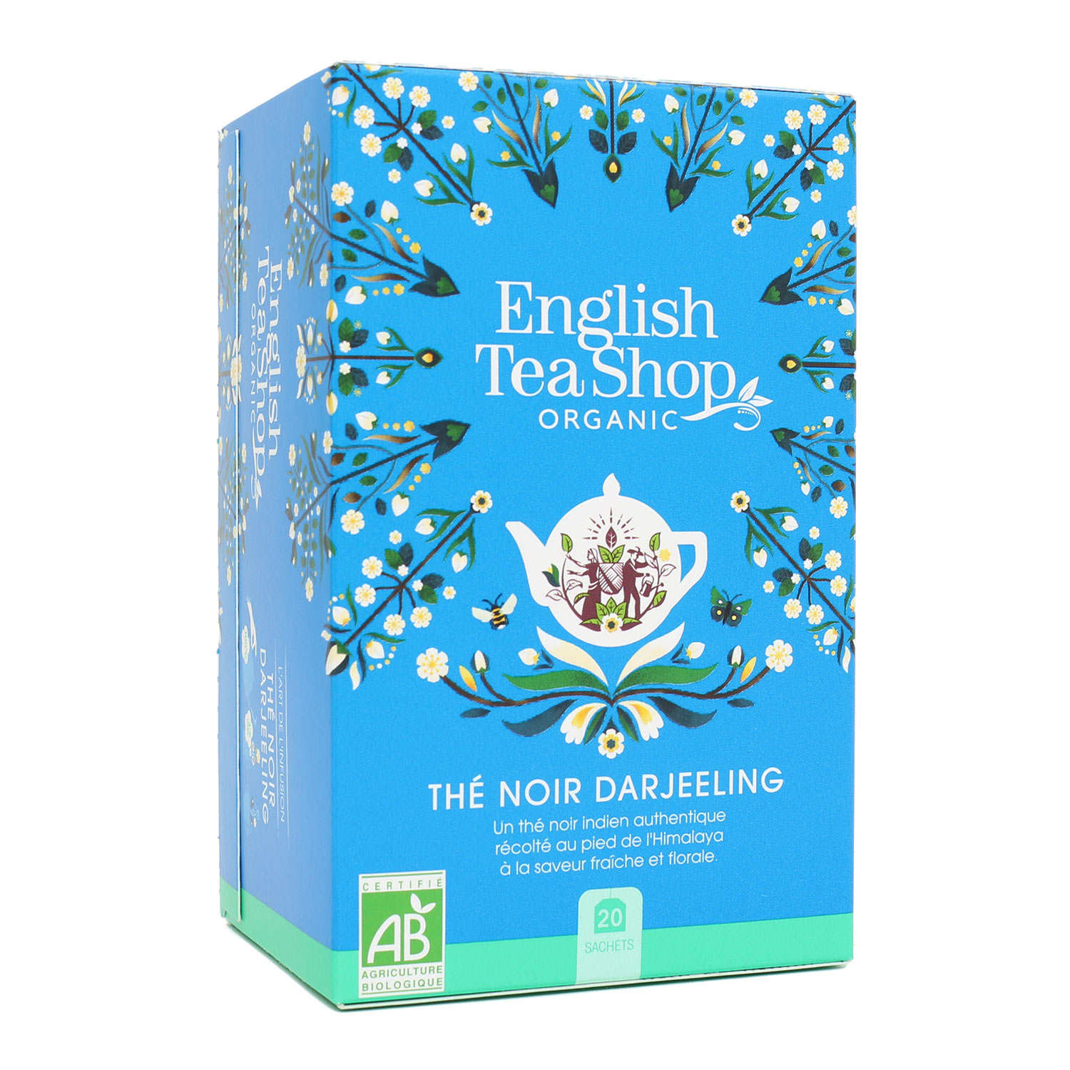 Thé Darjeeling bio en sachets