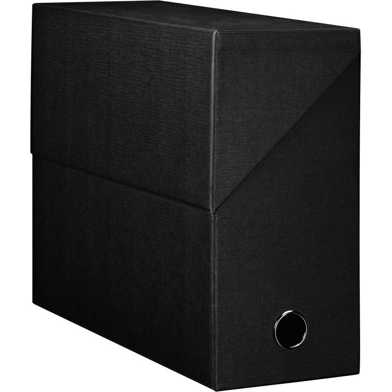 Boîte de classement carton Oxford dos 12 cm couleur
