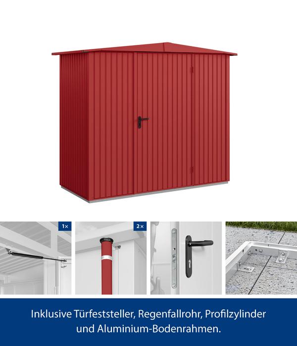 Hörmann Berry-Gerätehaus Classic-S Typ 1,