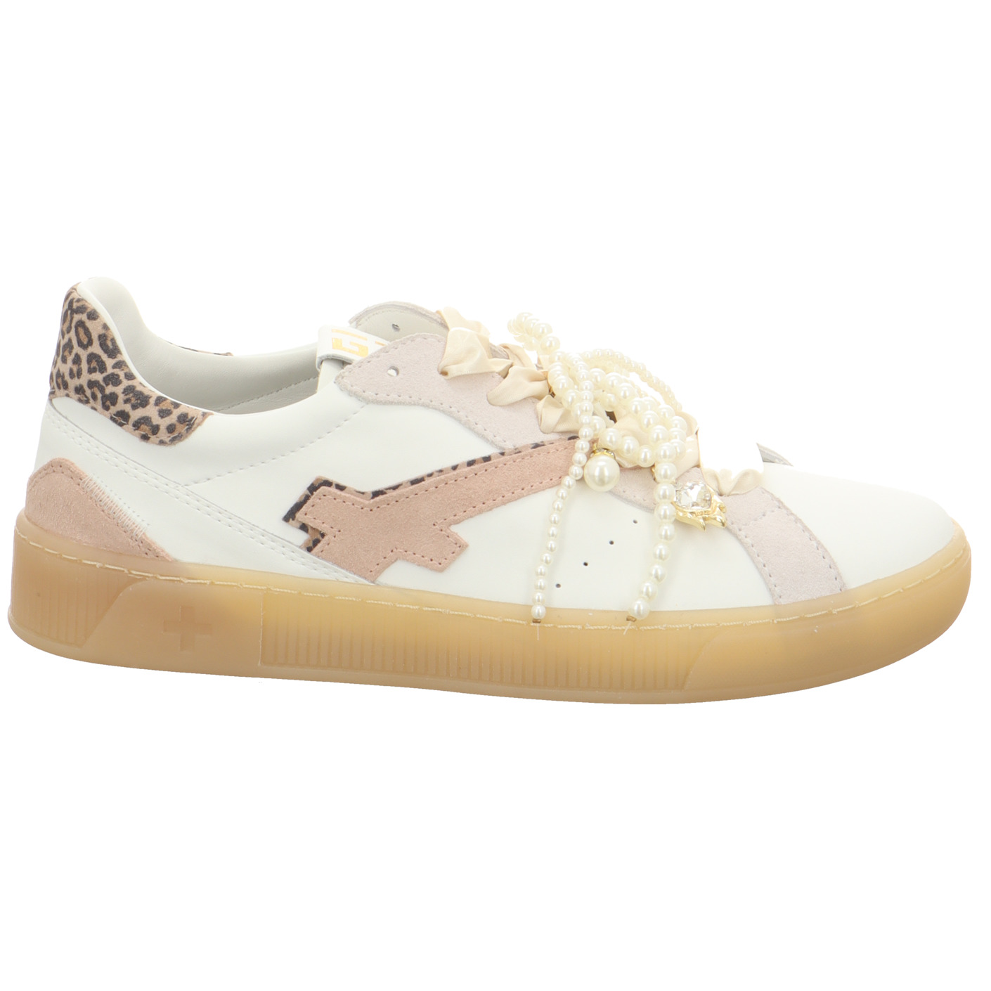 Schnürschuhe weiss