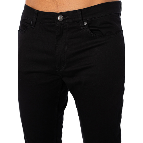 BOSS - 708 Vaqueros Ajustados Negro