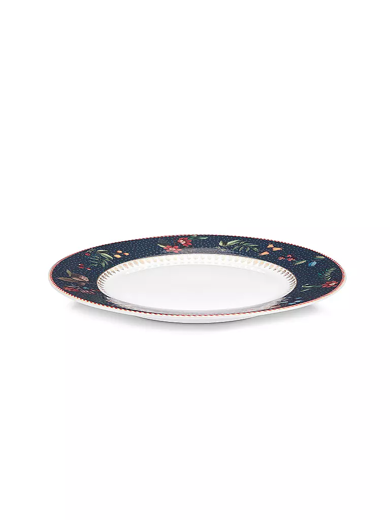 PIP STUDIO Frühstücksteller BERRY BLUES 21cm Blue dunkelblau