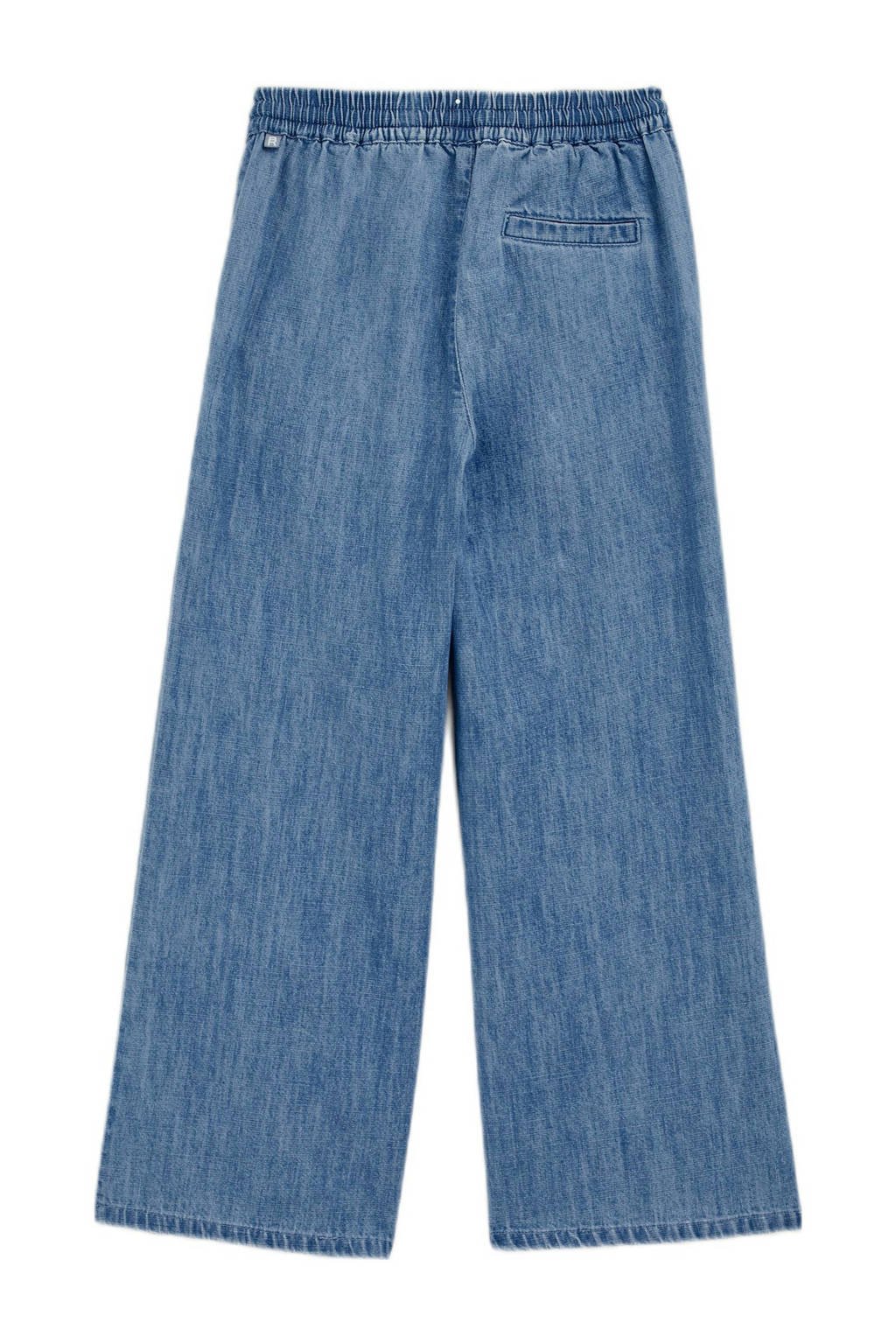 WE Fashion straight sweatpant light blue denim