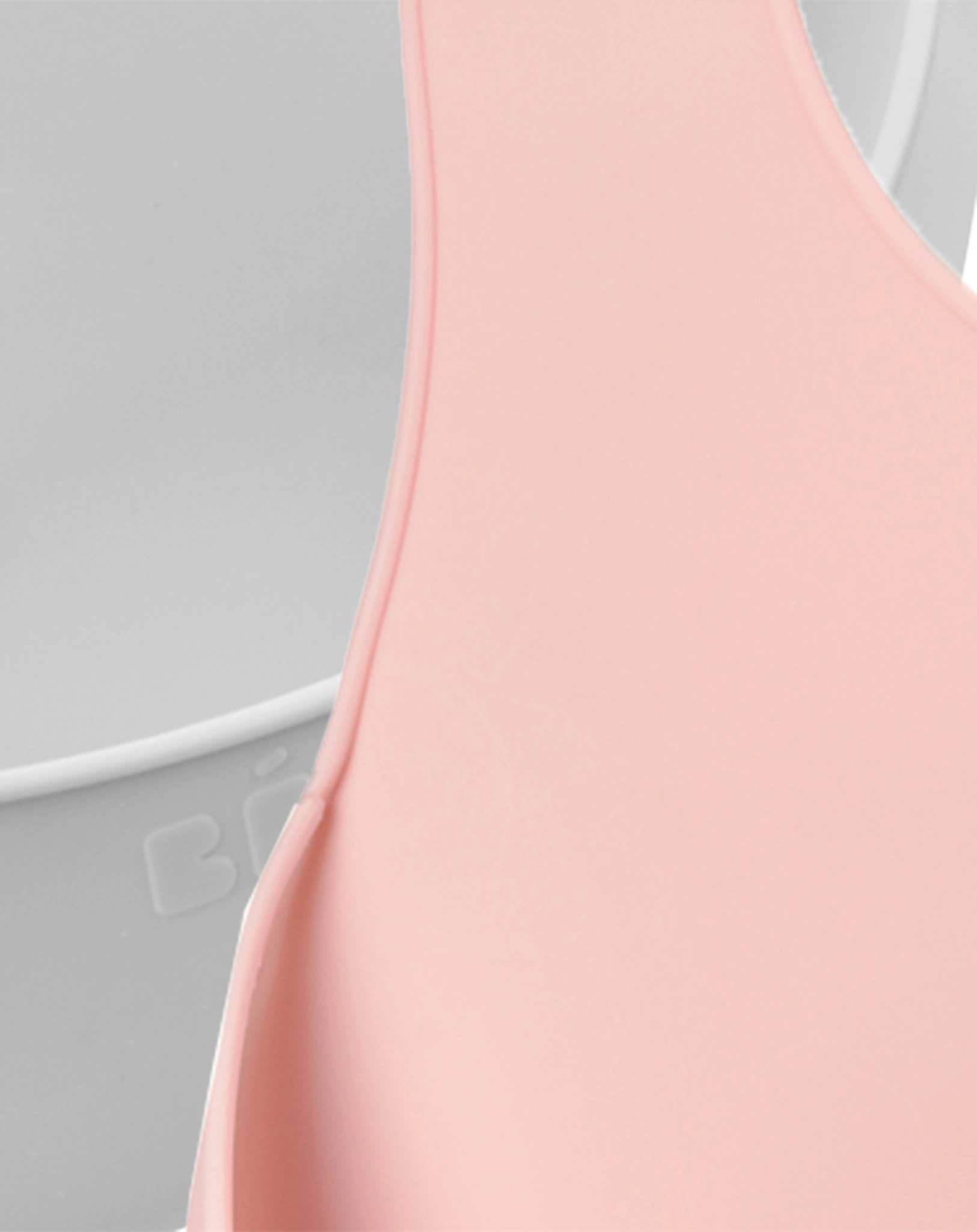 Silikon-Lätzchen LITTLE CRUMP mit Auffangschale 2er-Set in old pink