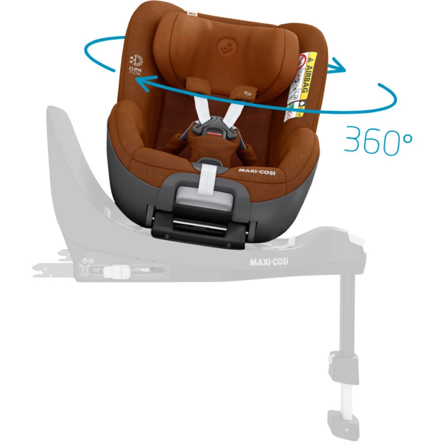 MAXI COSI Reboarder Pearl 360 Authentic Cognac